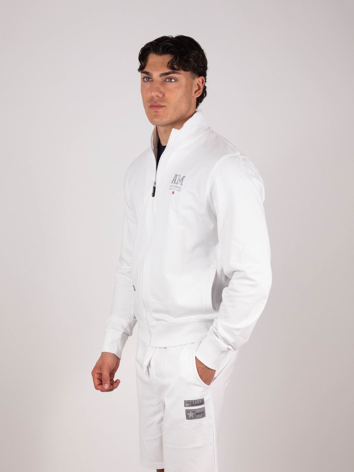 Esercito - Felpa zip - Uomo - World Fashion