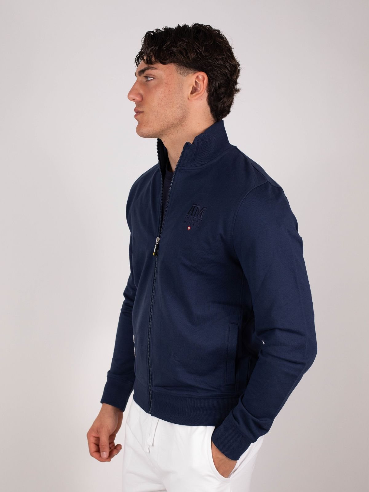 Esercito - Felpa zip - Uomo - World Fashion