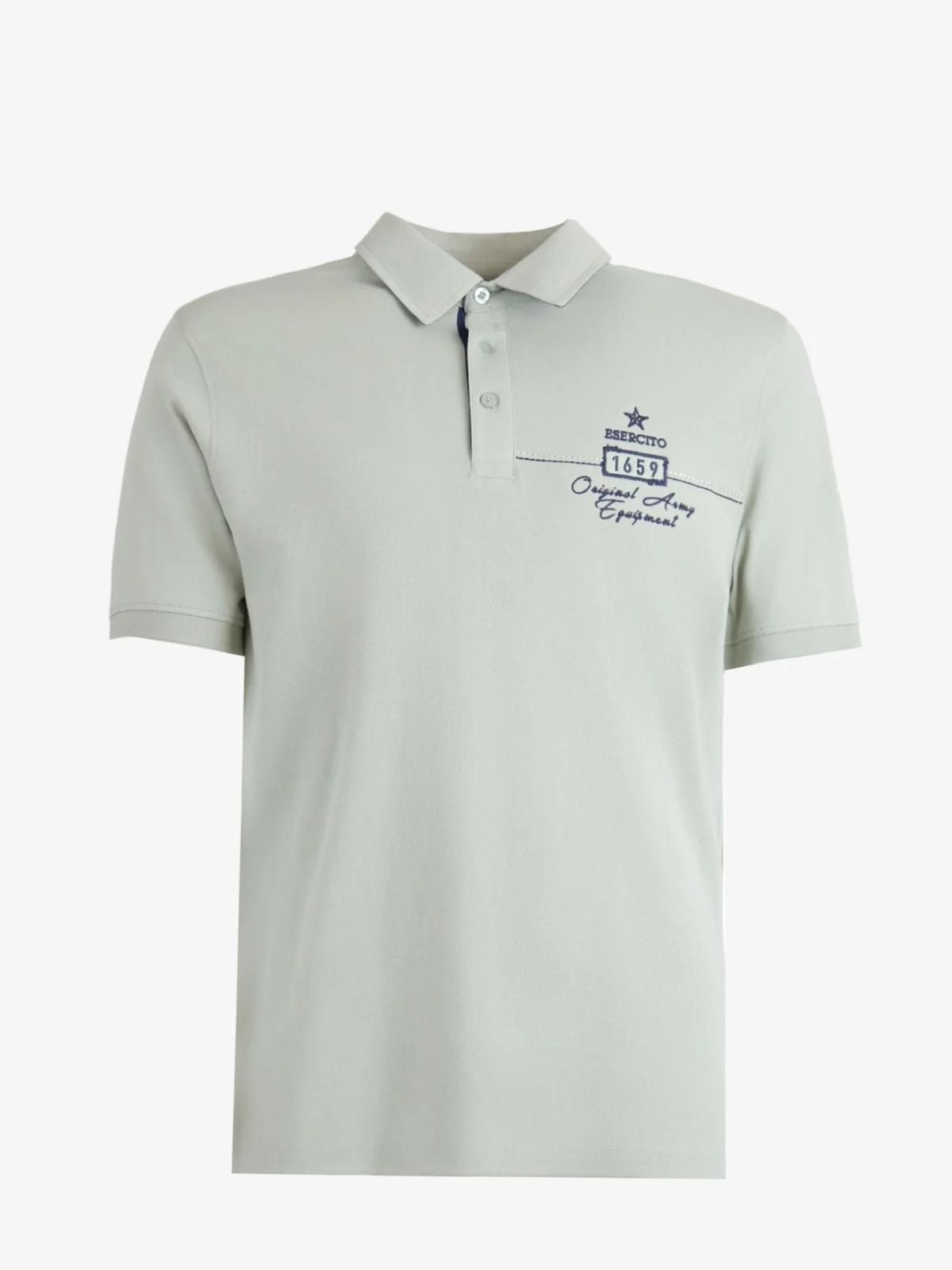 Esercito - Polo In Piquet - Uomo - World Fashion