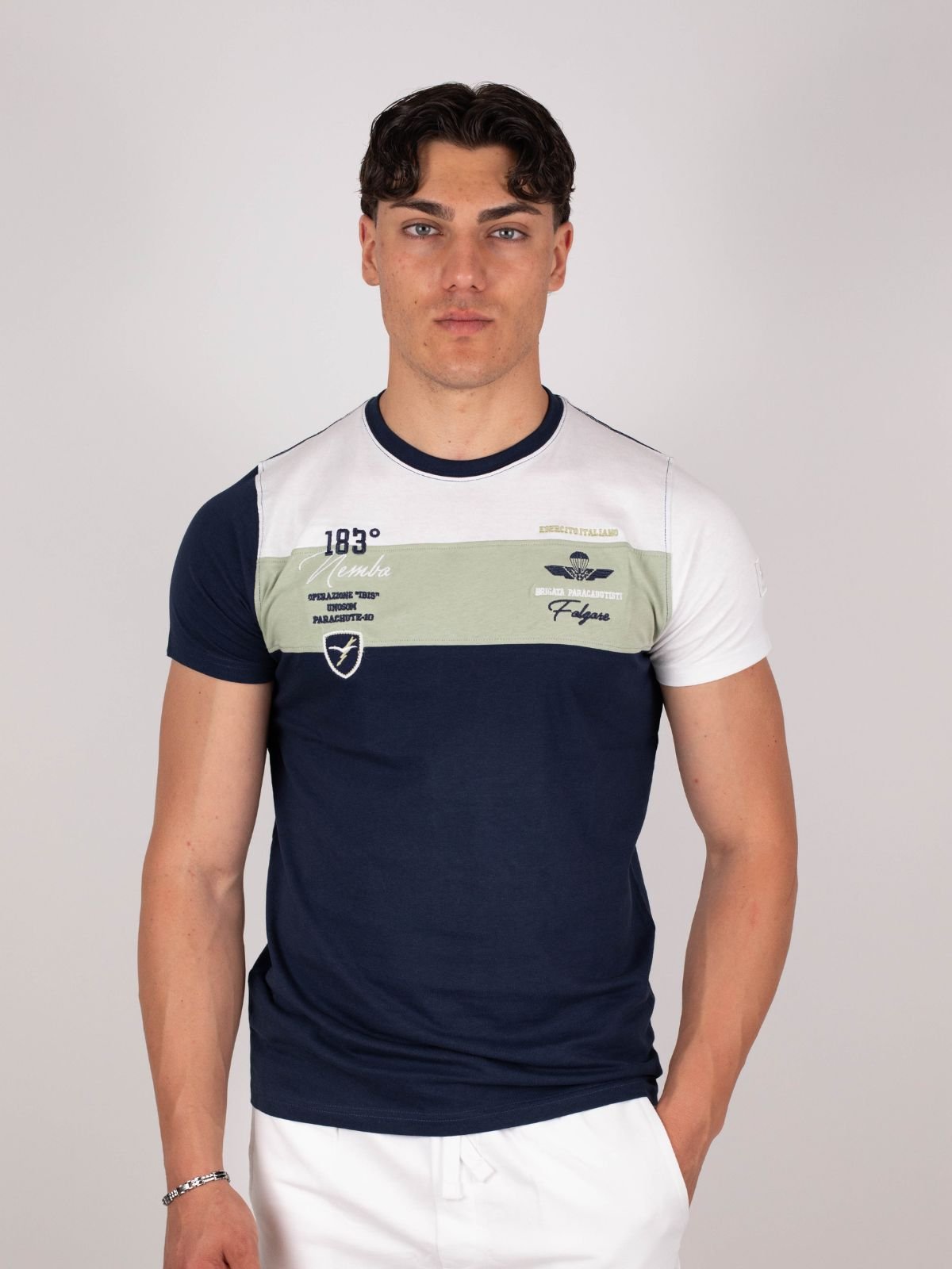 Esercito - T-Shirt Girocollo M/M - Uomo - World Fashion
