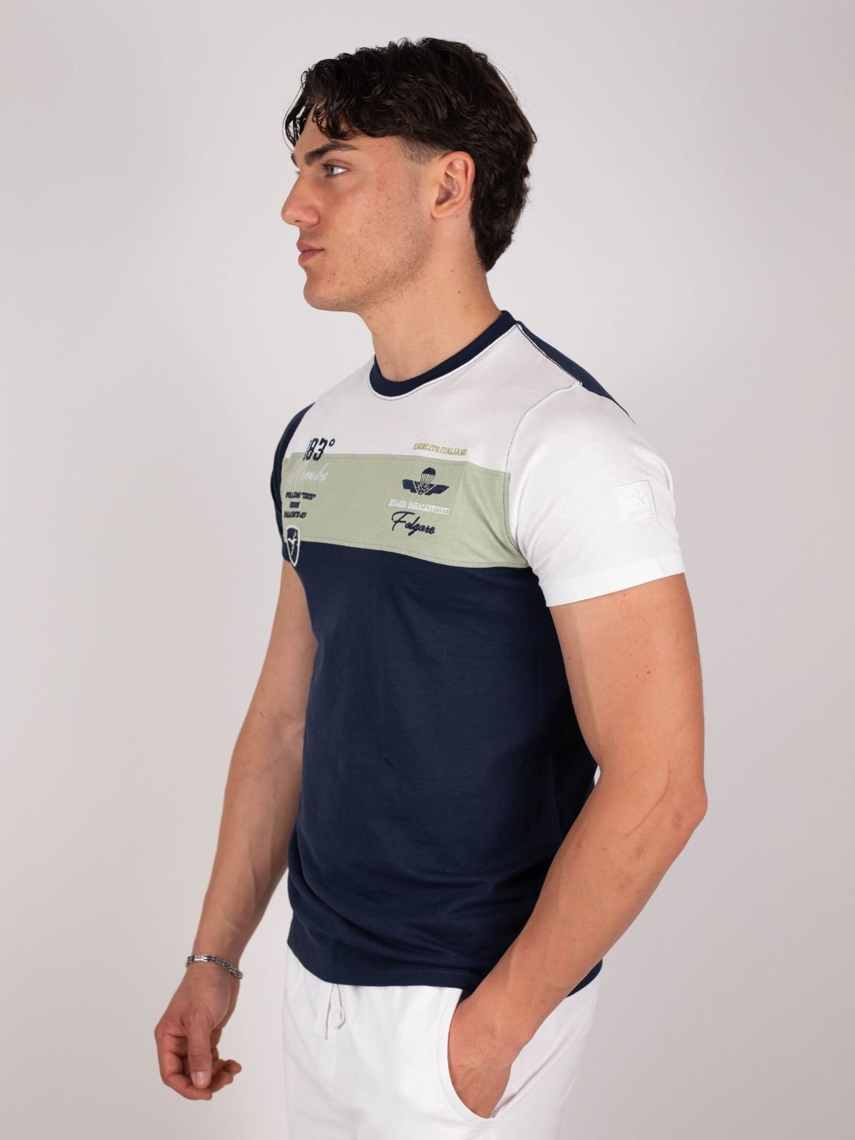 Esercito - T-Shirt Girocollo M/M - Uomo - World Fashion