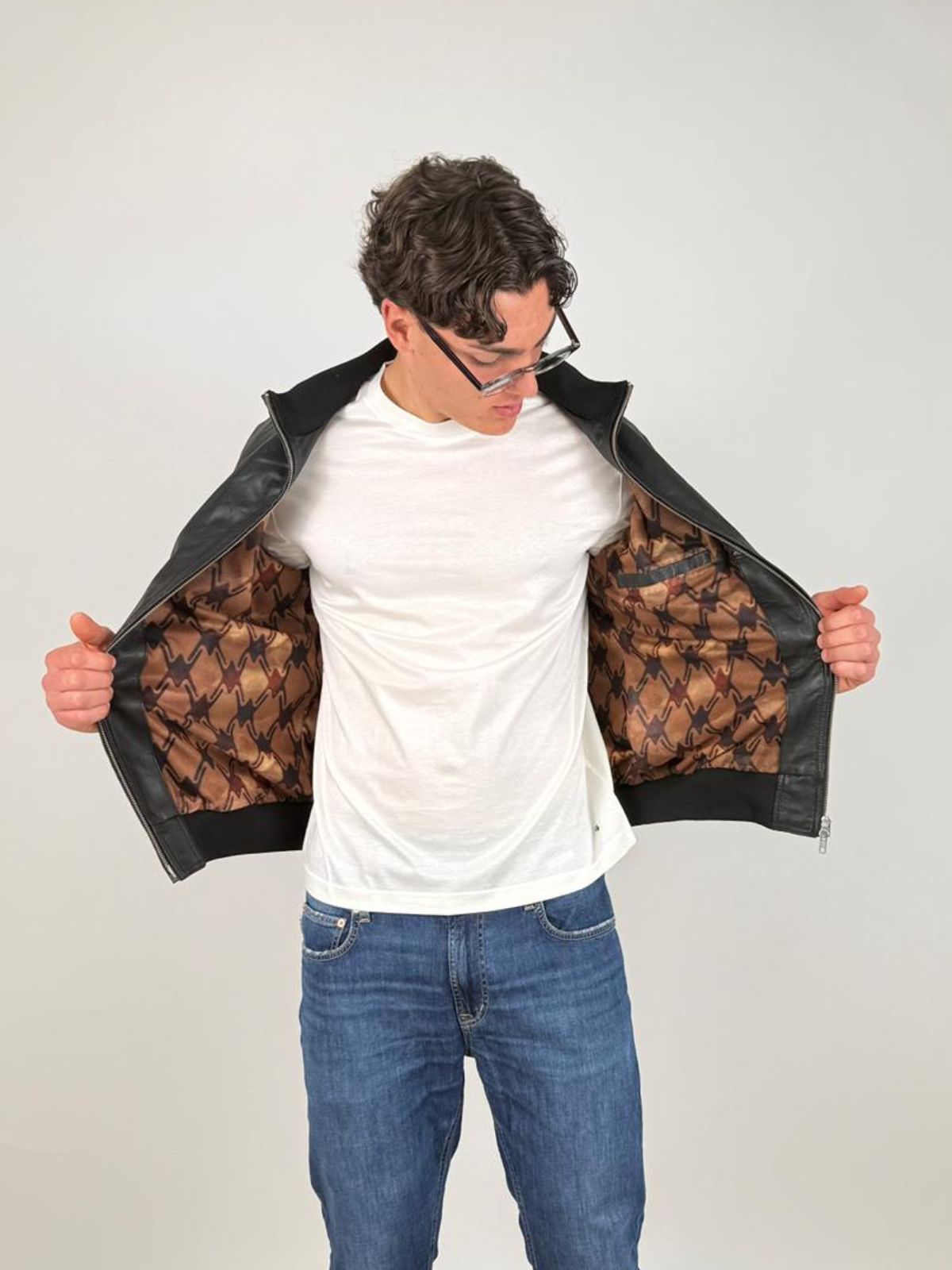 Bomboogie - Giubbotto Pelle - Uomo