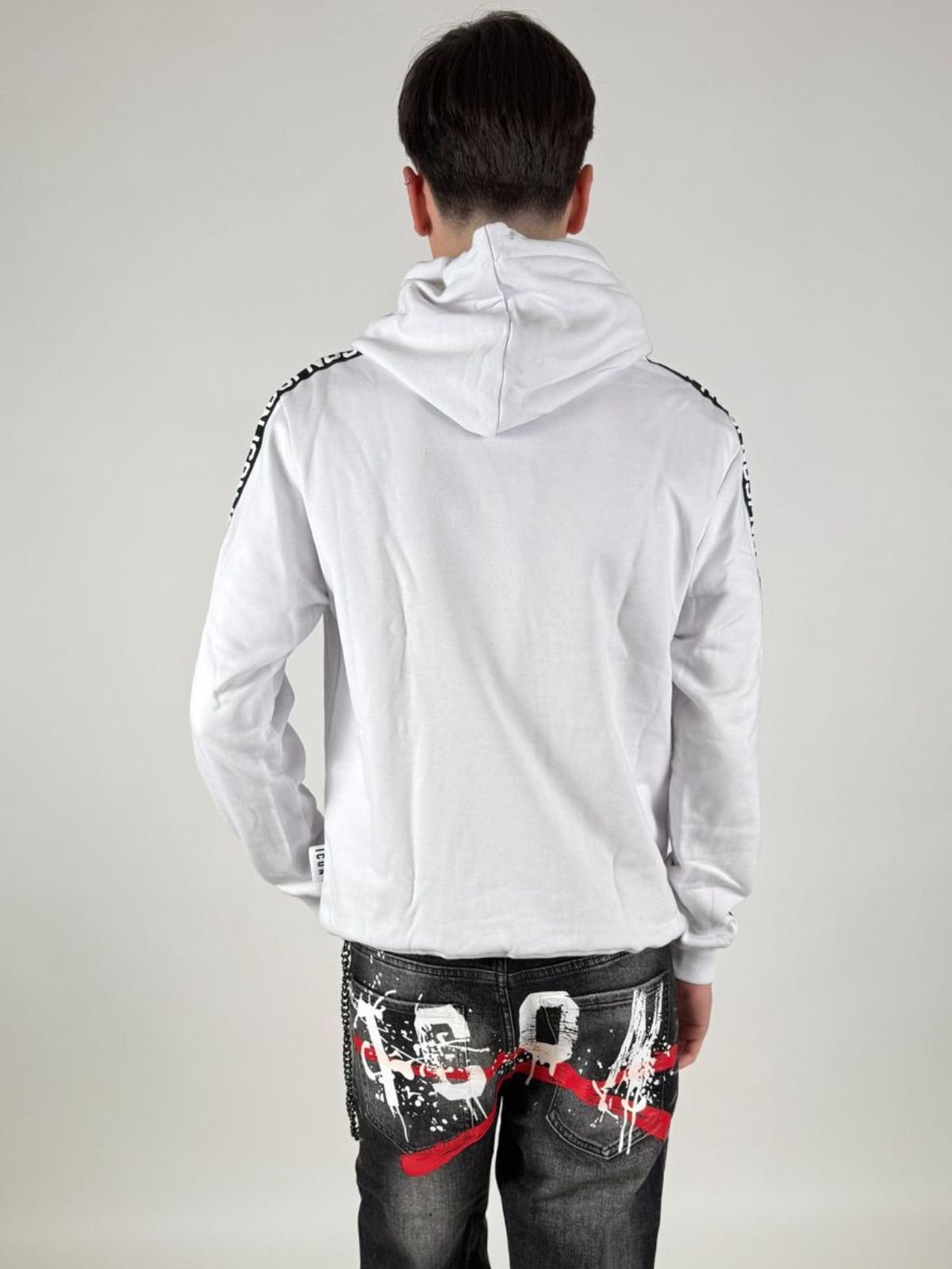 Felpa Cappuccio C/Gro Uomo - Icon - World Fashion