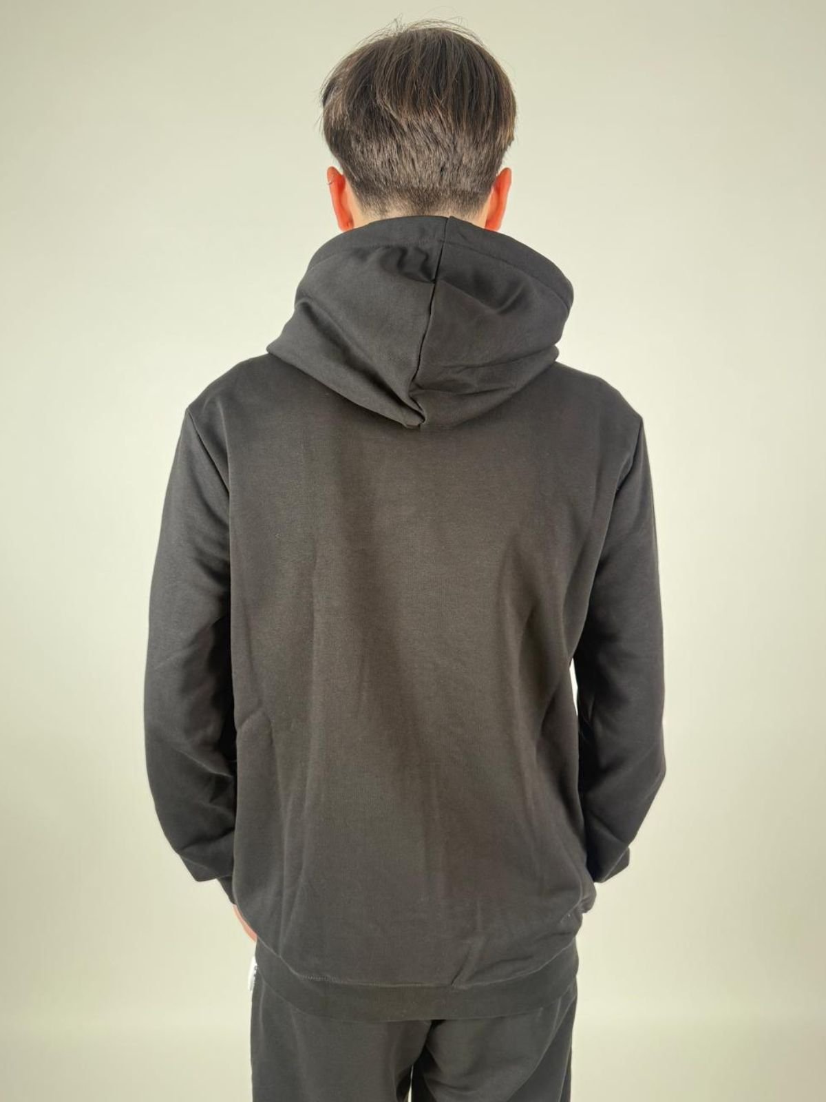 Felpa Cappuccio C/Zip Basica Uomo - Icon - World Fashion