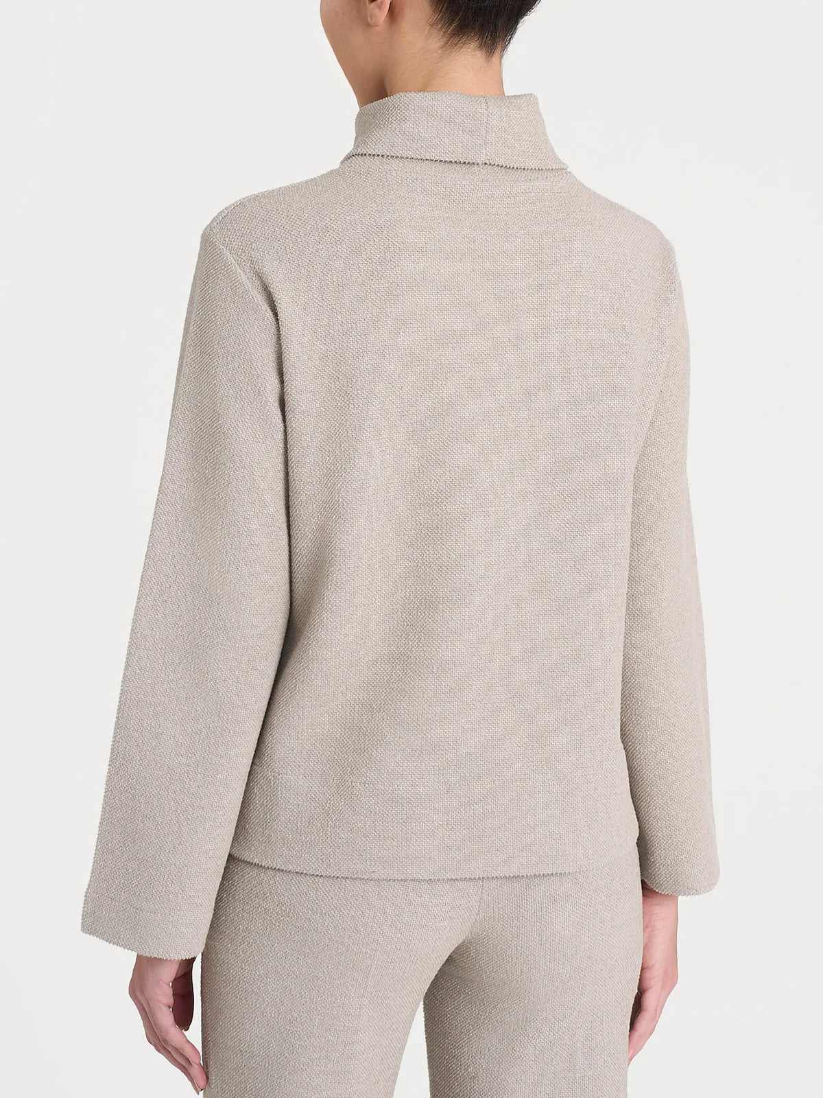 Felpa con collo a ciambella in Japanese Fleece - RAGNO - DR33XC - World Fashion