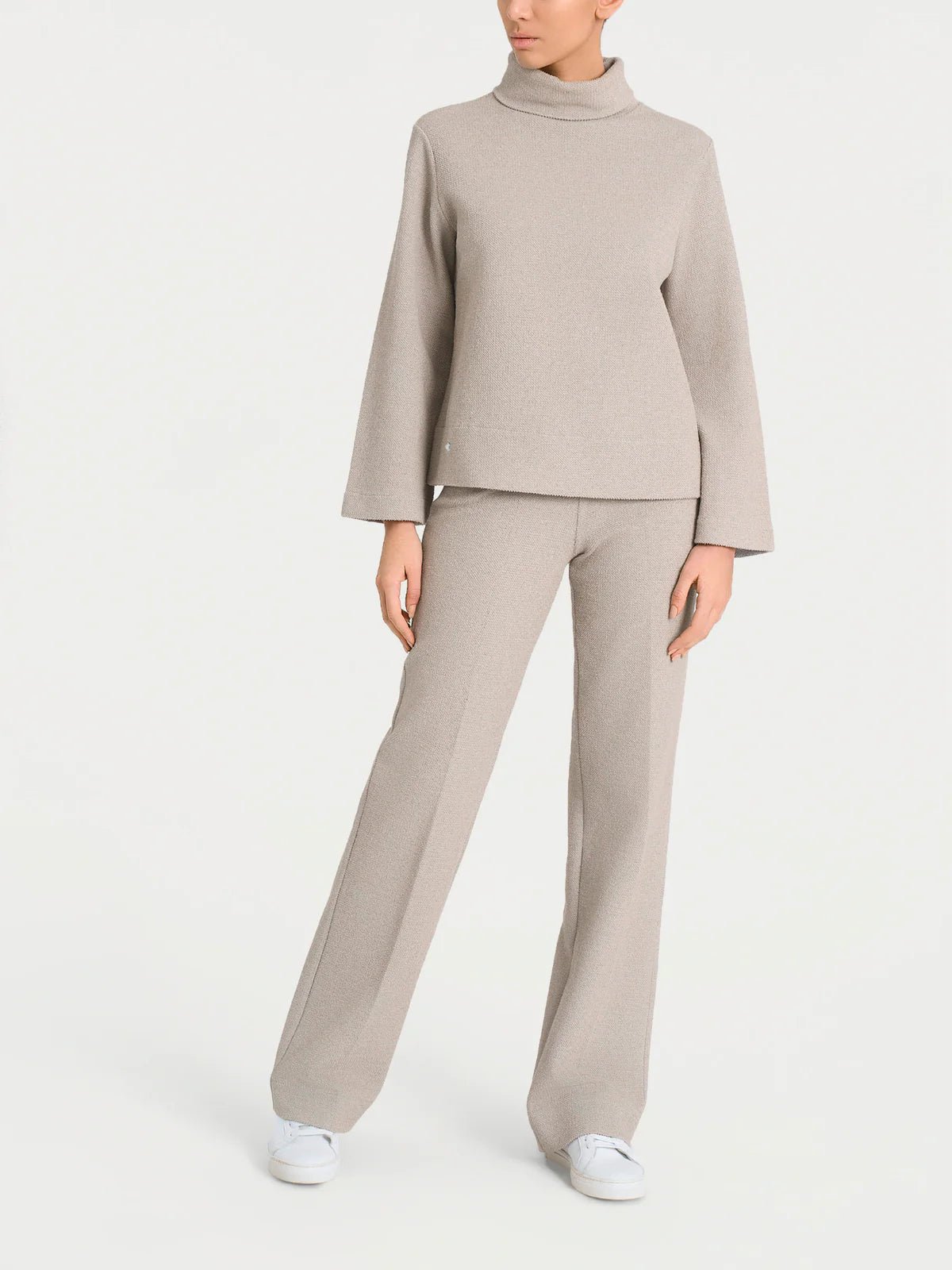 Felpa con collo a ciambella in Japanese Fleece - RAGNO - DR33XC - World Fashion