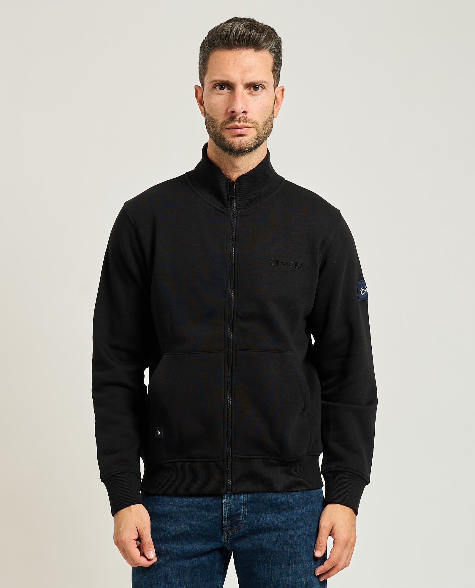 Felpa Uomo Fullzip Uomo - Yes Zee - World Fashion