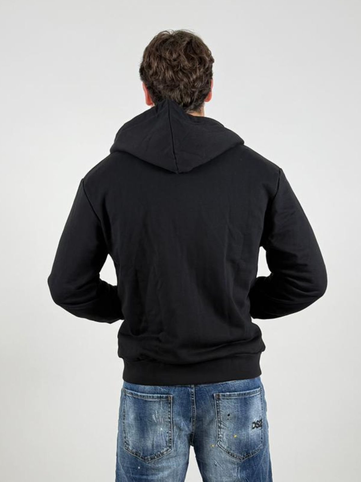 Felpa Zip C/Cappuccio Uomo - Ds2 - World Fashion