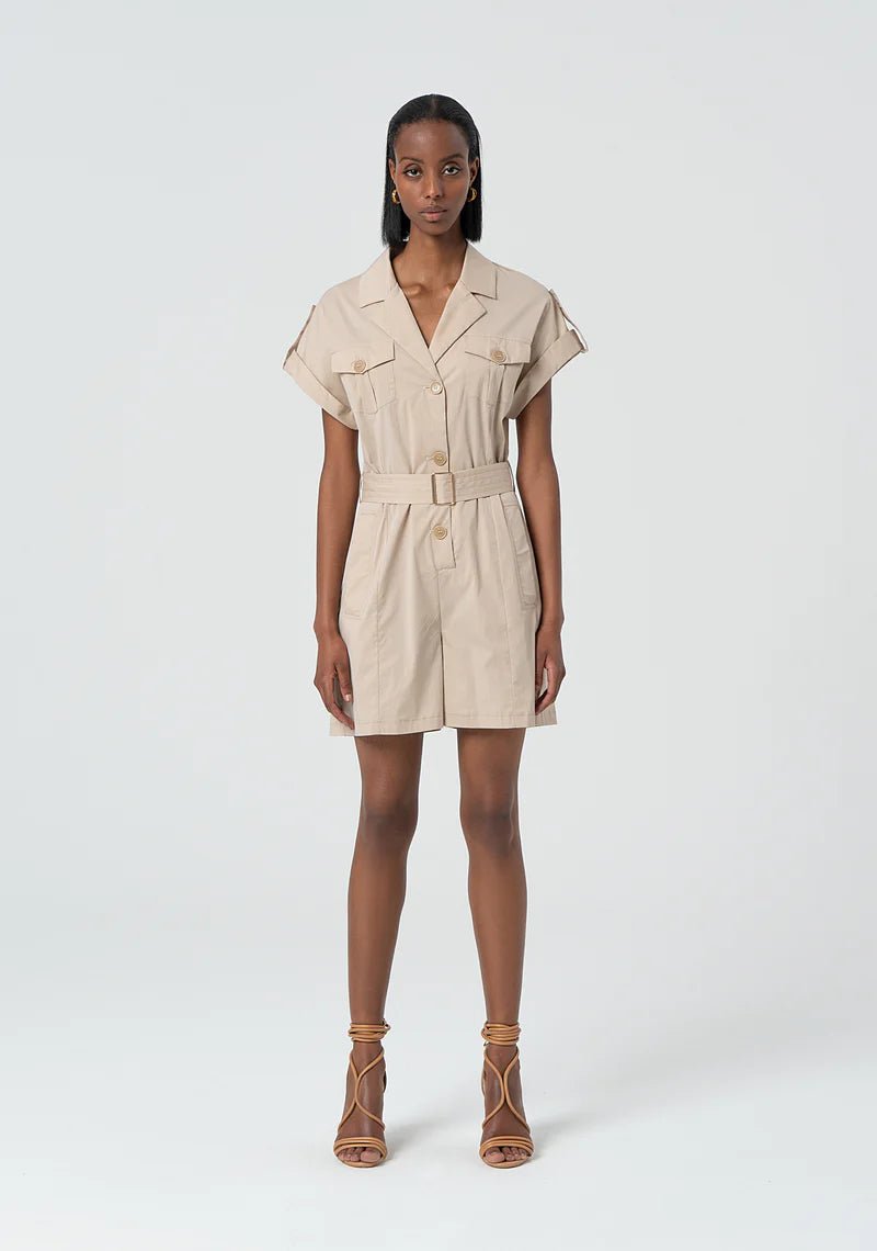 FR25SO1001W52001 - Tuta Short - FRACOMINA - World Fashion