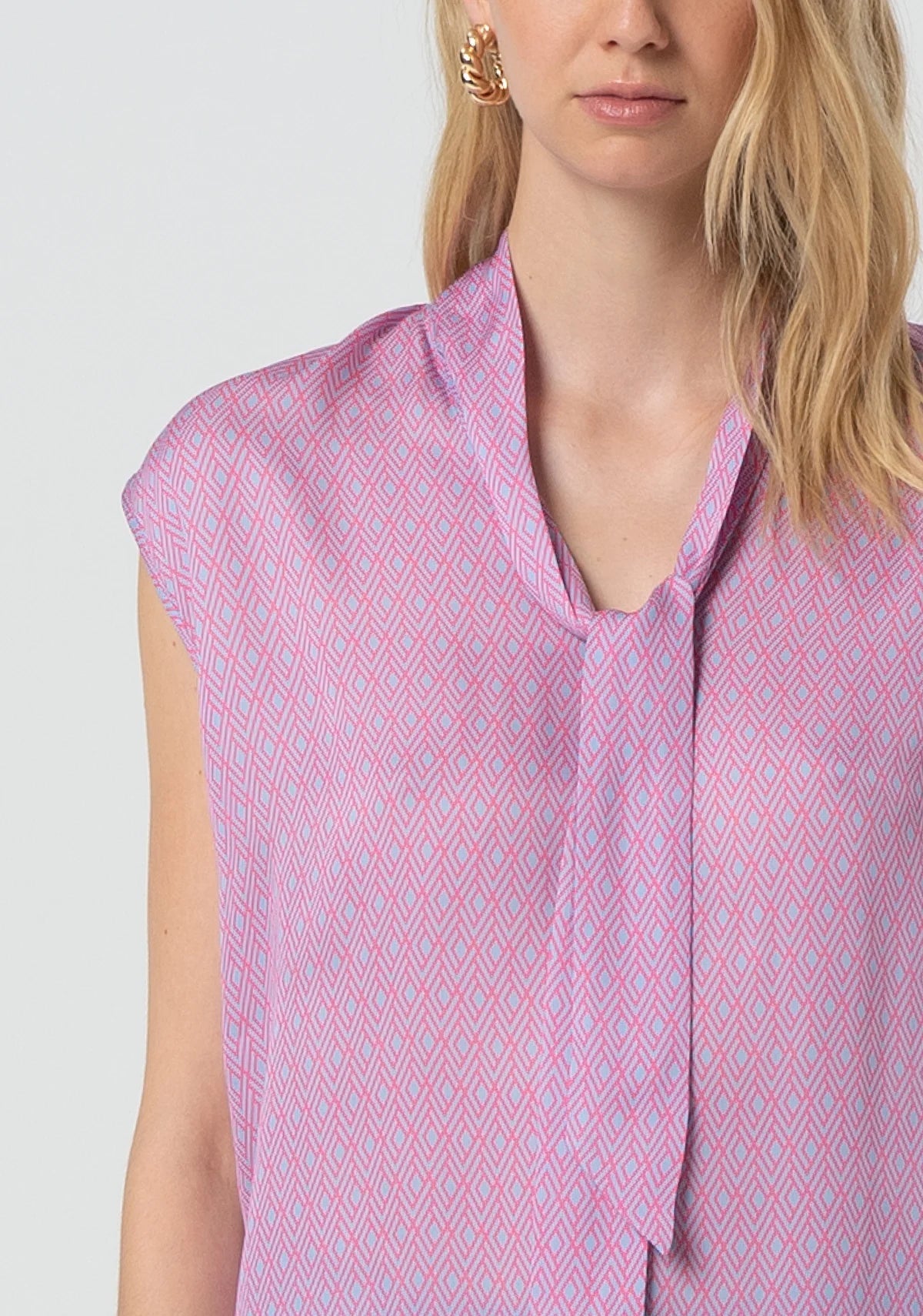 FR25ST1011W774J7 - Bluse - FRACOMINA - World Fashion