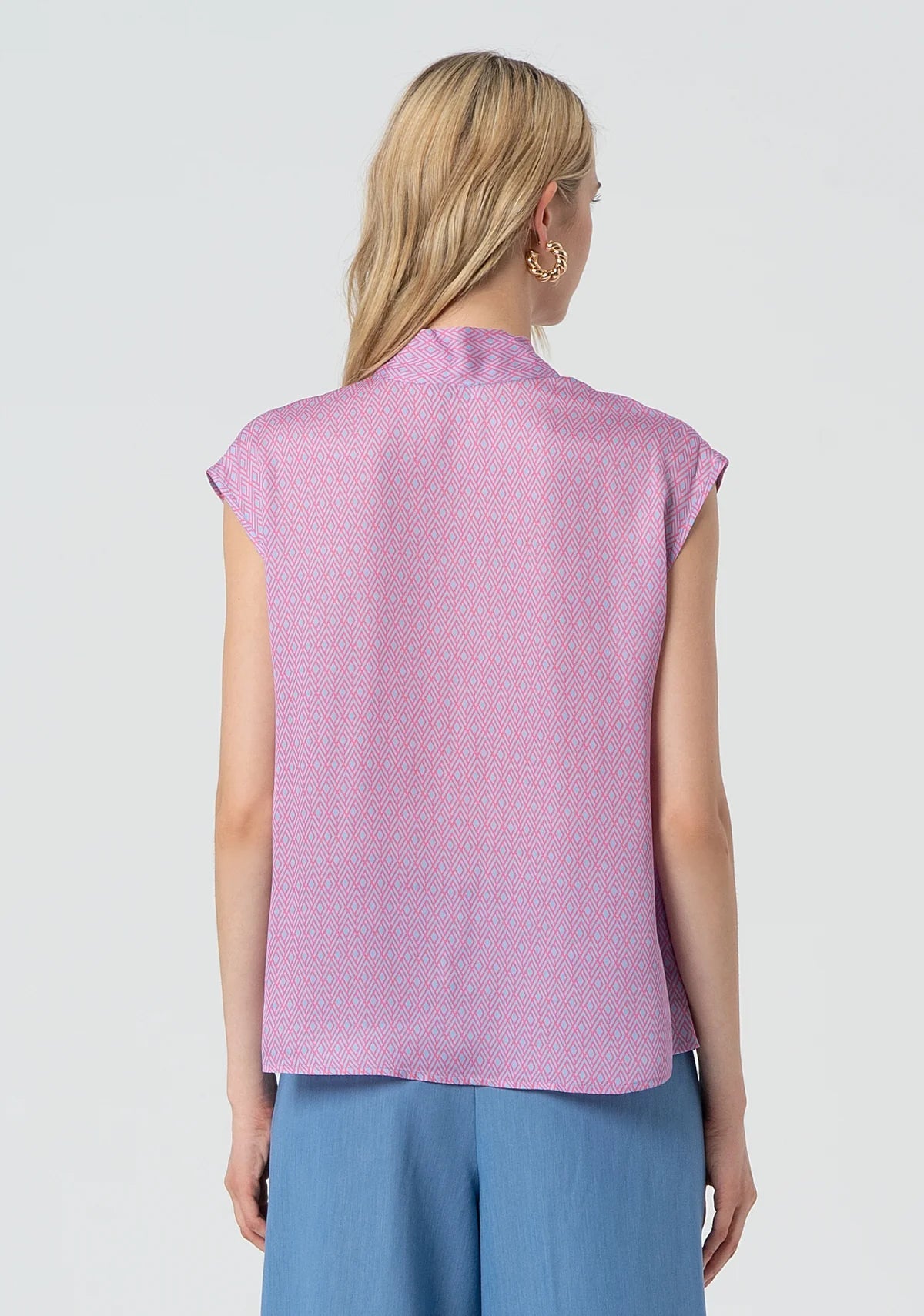 FR25ST1011W774J7 - Bluse - FRACOMINA - World Fashion