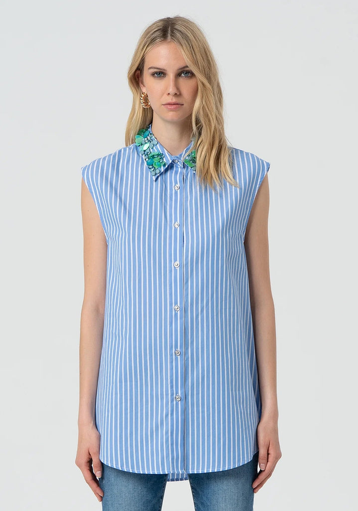 FR25ST6011W400N8 - Camicie - FRACOMINA - World Fashion