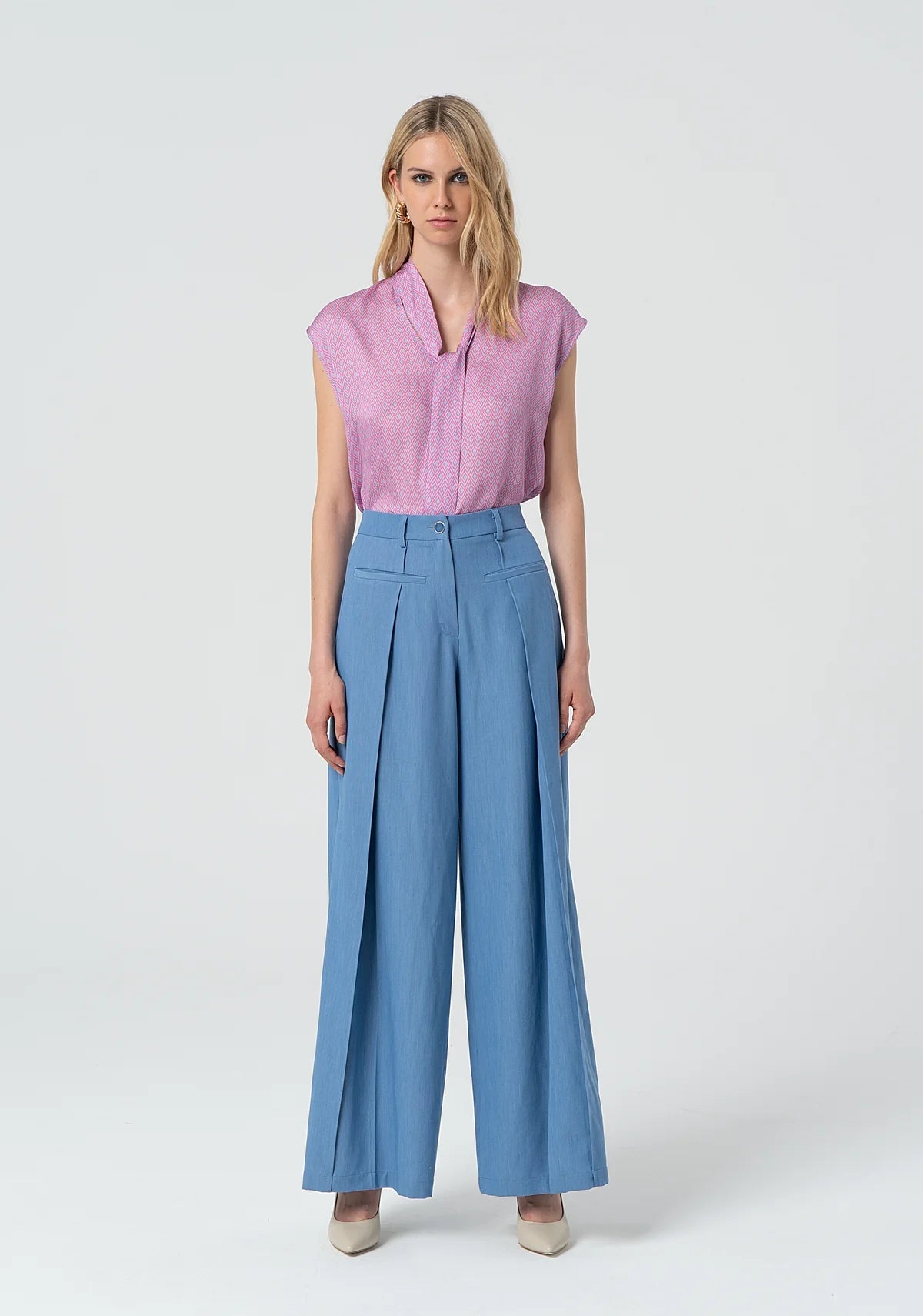 FR25SV3006W76001 - Pantaloni - FRACOMINA - World Fashion
