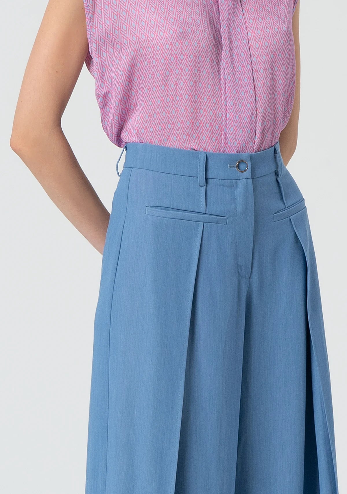 FR25SV3006W76001 - Pantaloni - FRACOMINA - World Fashion