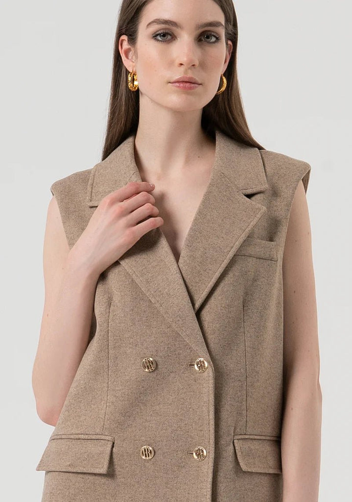 FR25WJ5015W80501 - Gilet - FRACOMINA - World Fashion