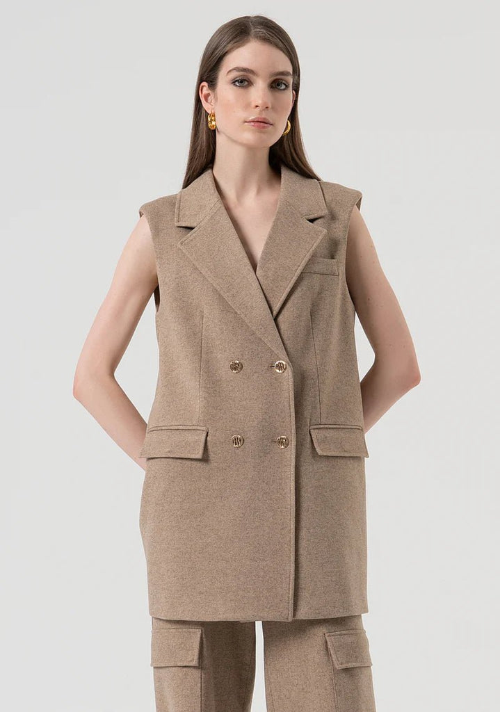FR25WJ5015W80501 - Gilet - FRACOMINA - World Fashion