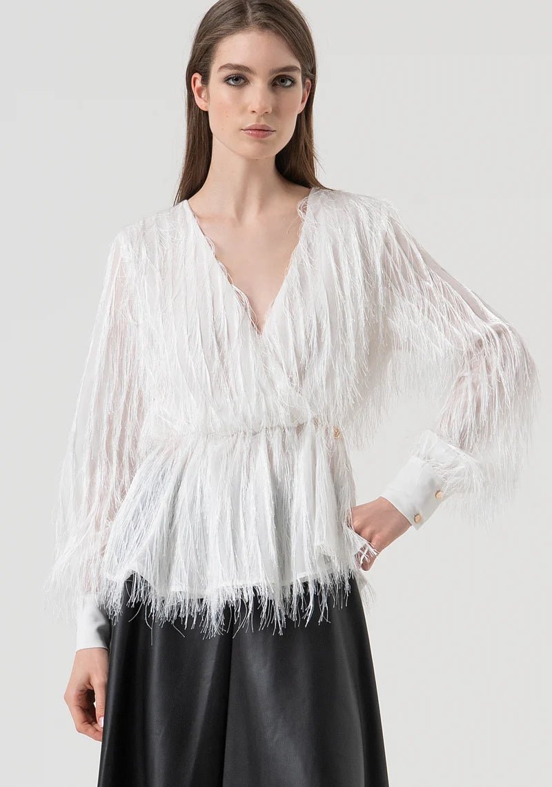 FR25WT1019W63001 - Blusa - FRACOMINA - World Fashion