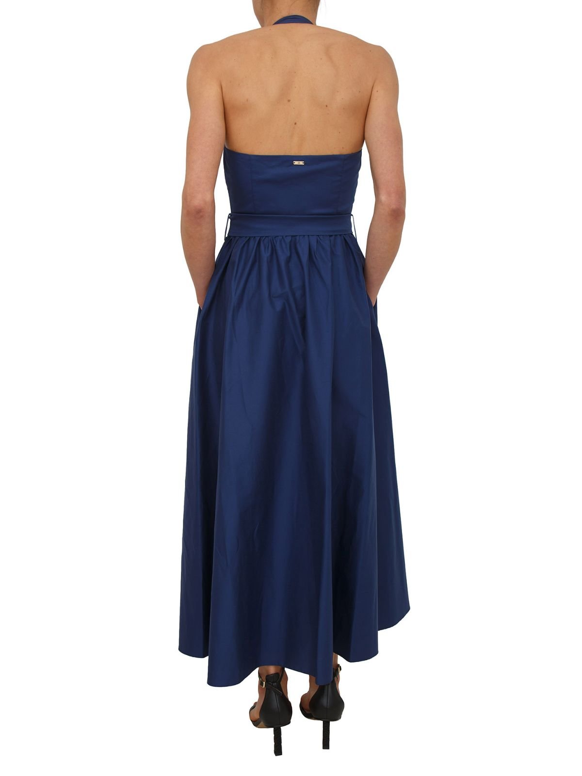 Fracomina - Abito midi senza maniche modello chemisier in popeline - Donna - World Fashion