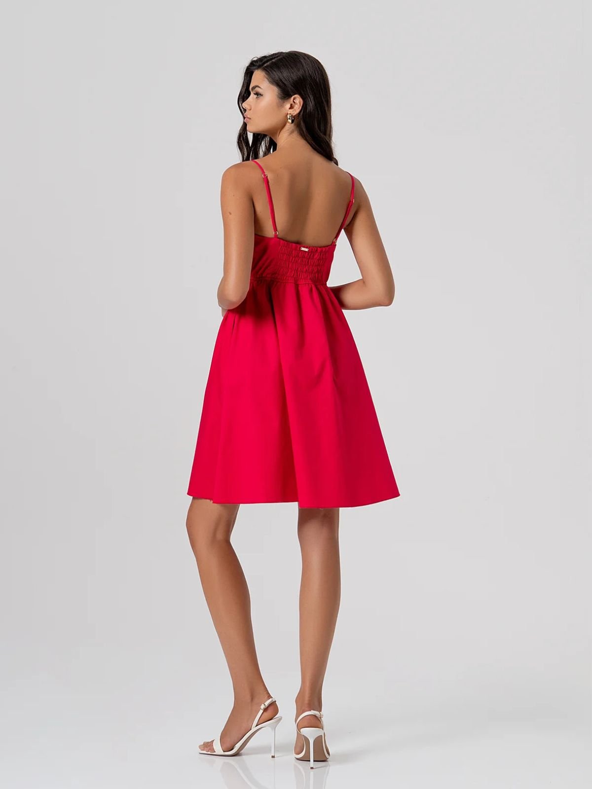 Fracomina - Abito mini senza maniche in popeline di cotone - Donna - World Fashion