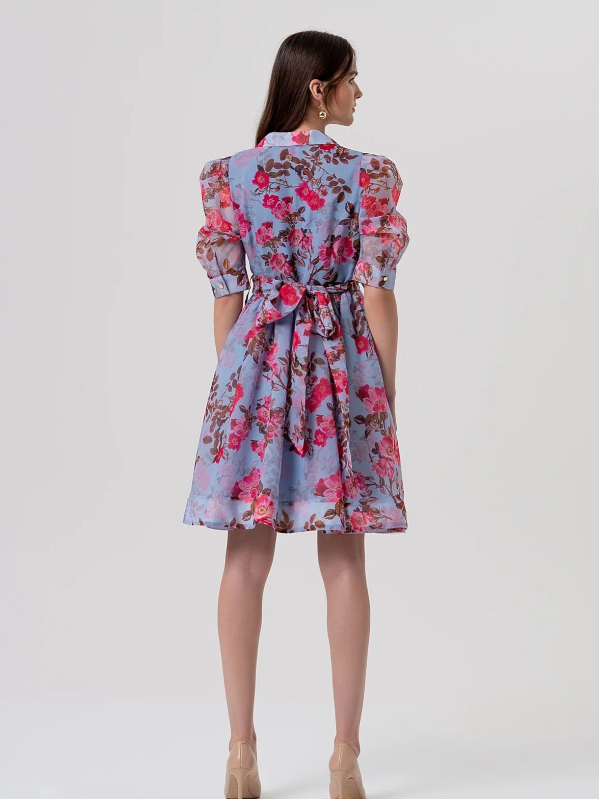 Fracomina - Abito regular mini in fantasia floreale - Donna - World Fashion