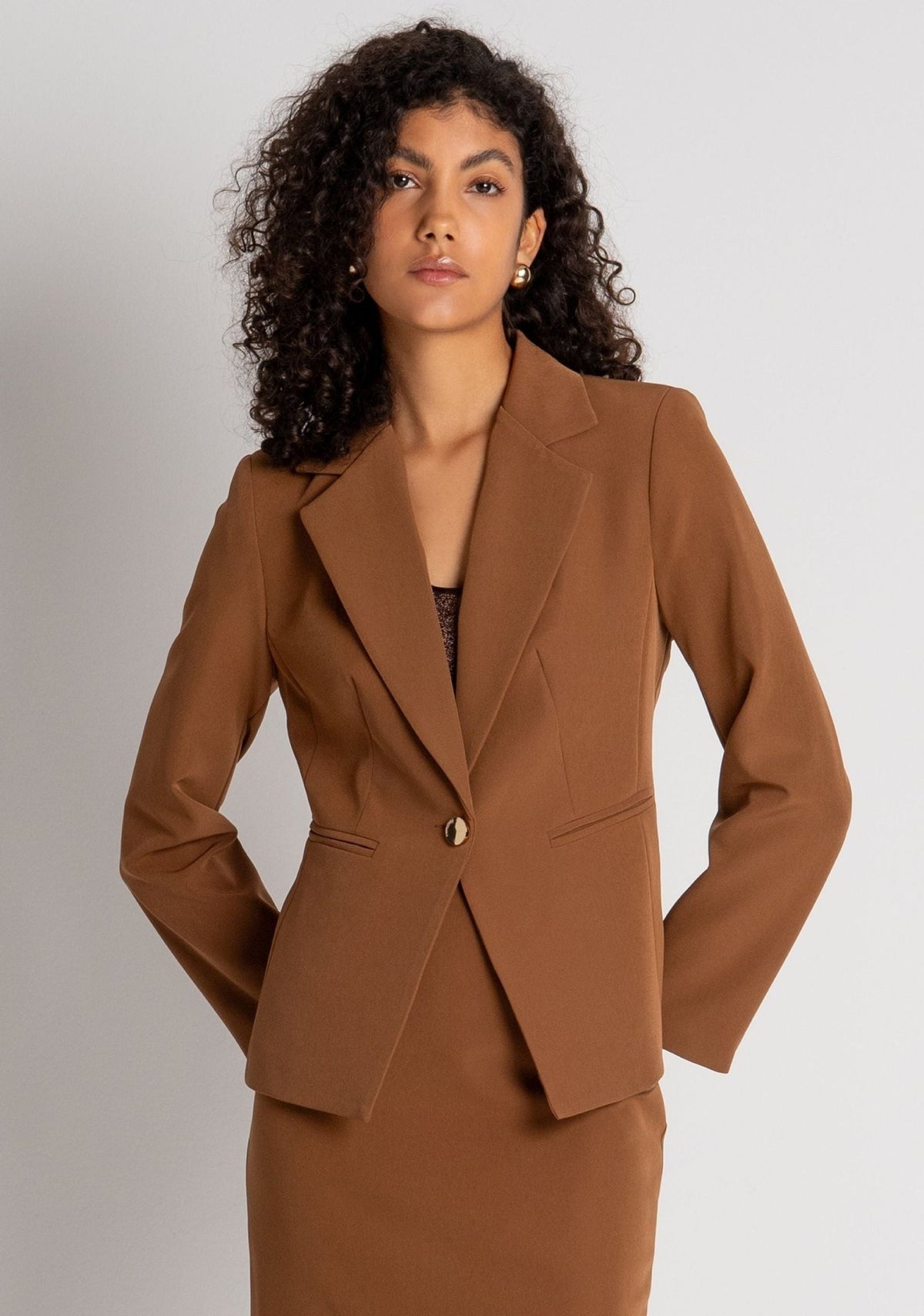 Fracomina - Blazer regular monopetto - Donna - World Fashion