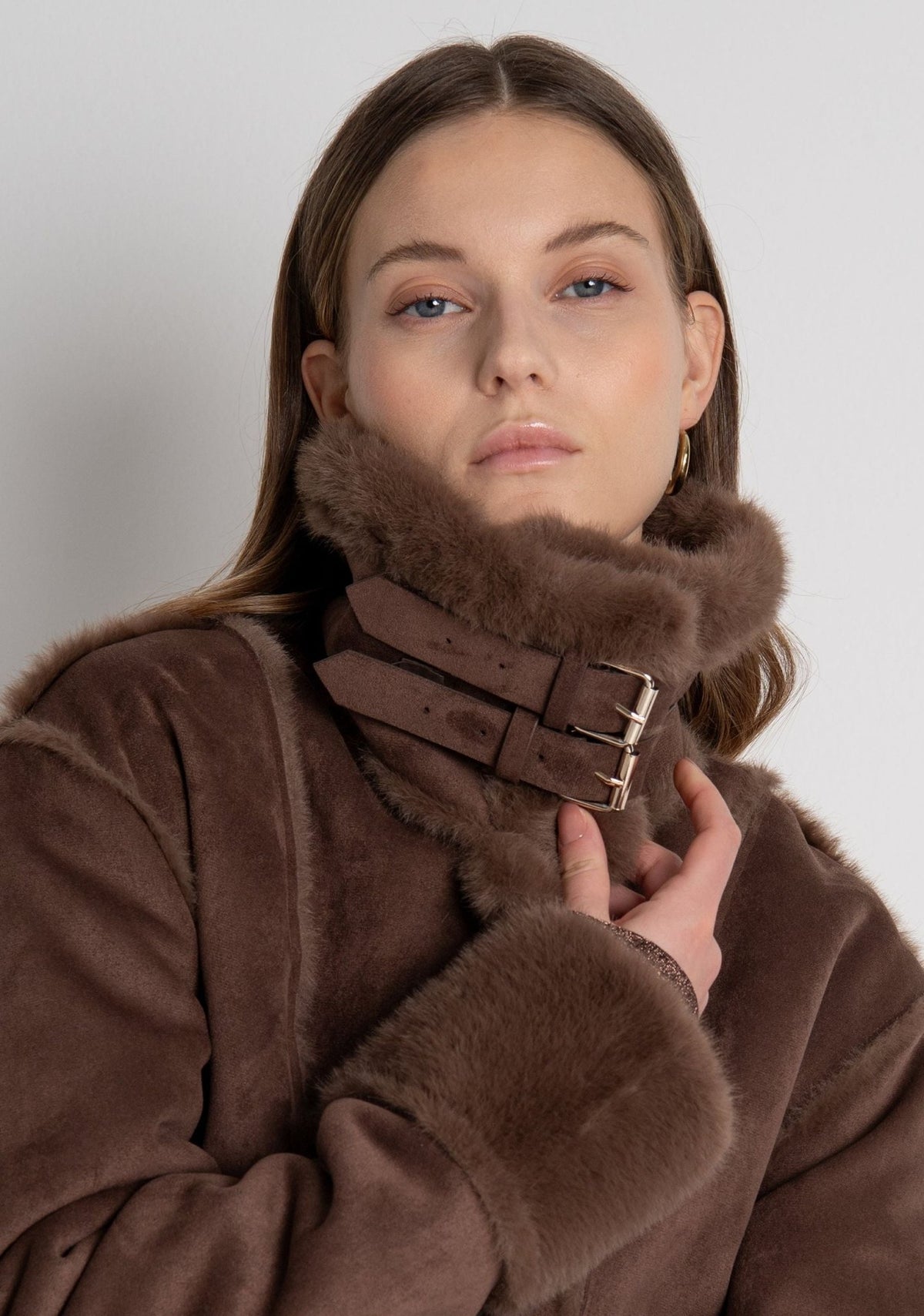 Fracomina - Cappotto corto in montone - Donna - World Fashion
