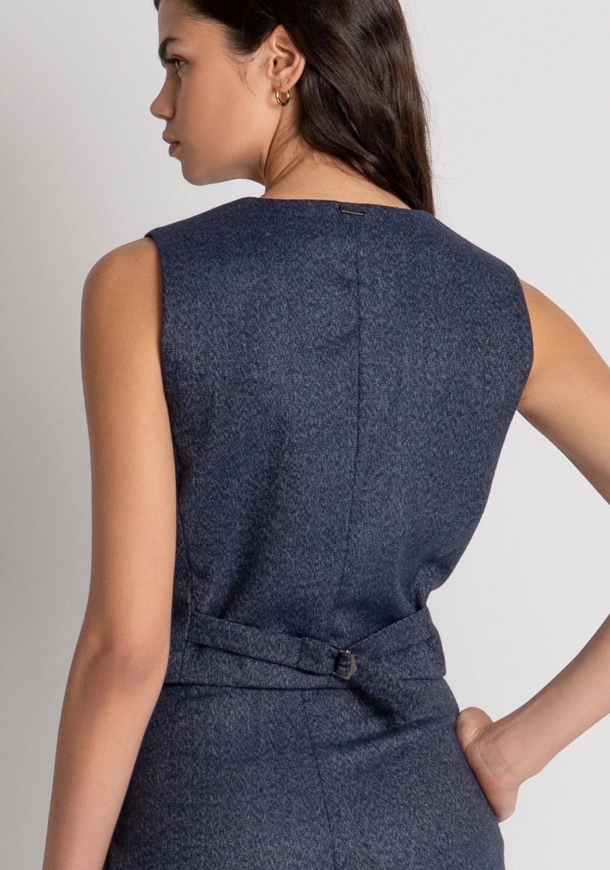 Fracomina - Gilet slim monopetto - Donna - World Fashion
