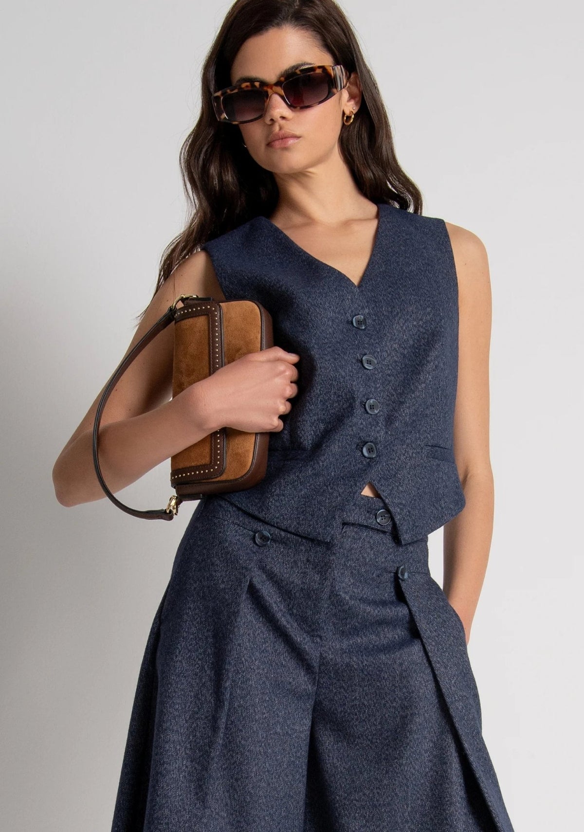 Fracomina - Gilet slim monopetto - Donna - World Fashion