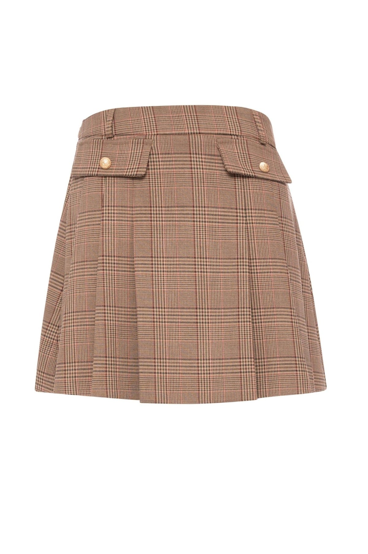 Fracomina - Gonna corta a pieghe - Donna - World Fashion