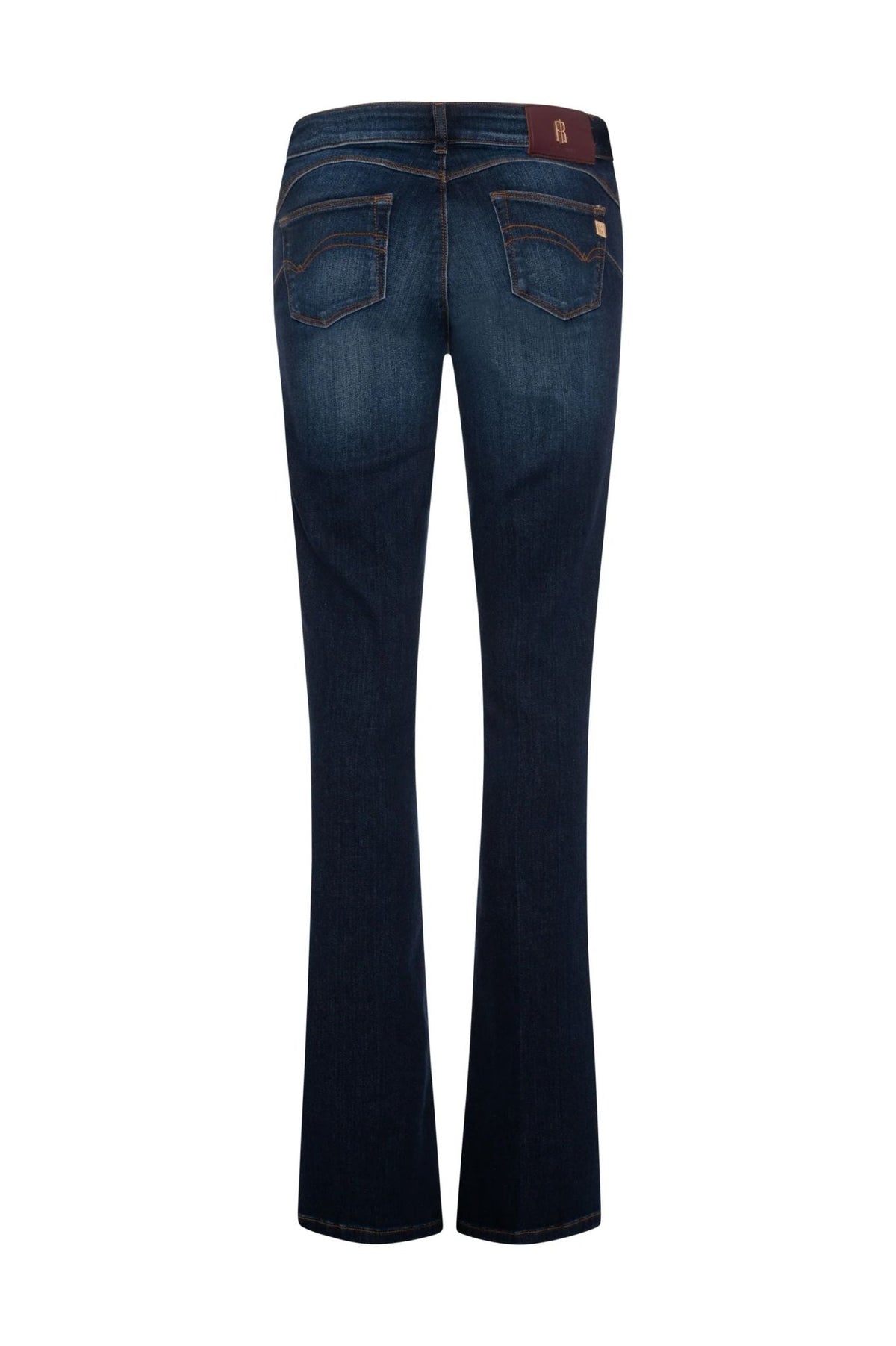 Fracomina - Jeans bootcut effetto push up in denim - Donna - World Fashion