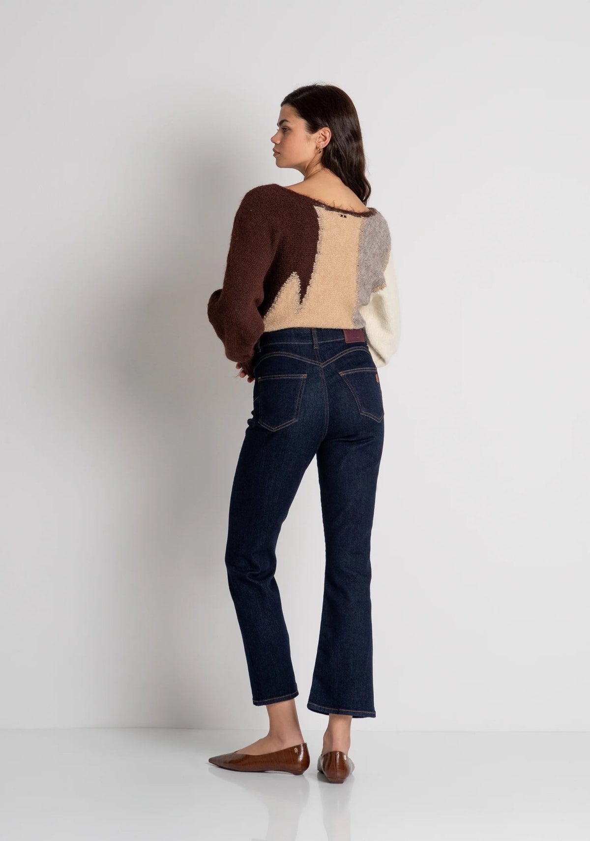 Fracomina - Jeans cropped in denim - Donna - World Fashion