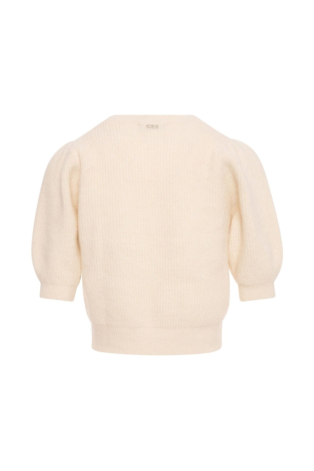 Fracomina - Maglia cropped con maniche a sbuffo - Donna - World Fashion