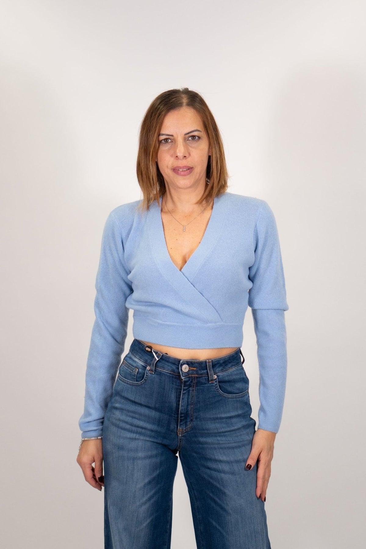 Fracomina - Maglia incrociata - Donna - World Fashion