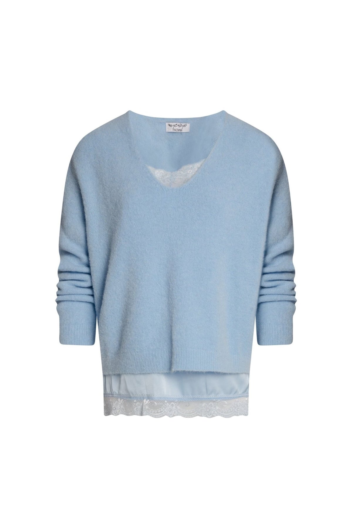 Fracomina - Maglione con scollo a V e canotta - Donna - World Fashion