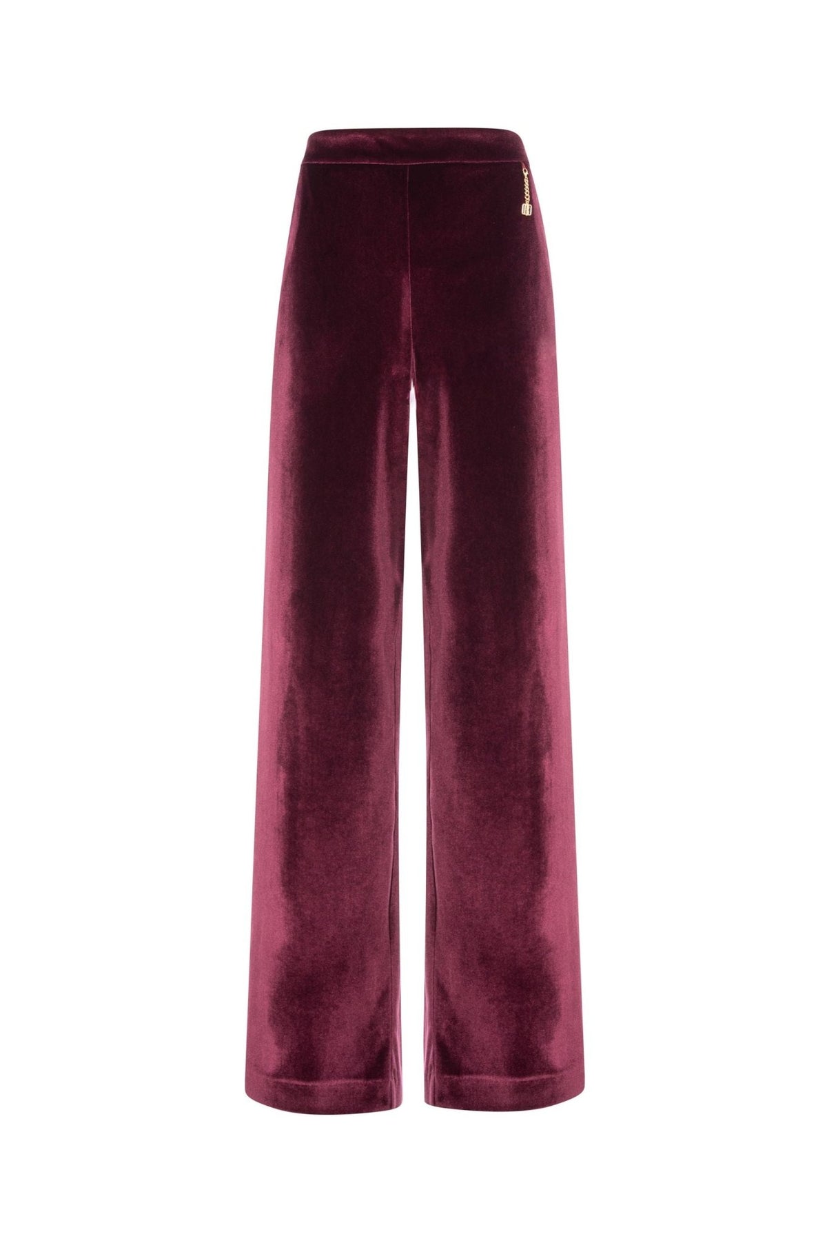 Fracomina - Pantalone a palazzo in velluto - Donna - World Fashion