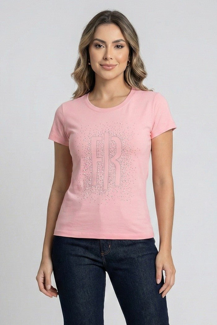Fracomina - T-shirt maniche corte in jersey - Donna - World Fashion