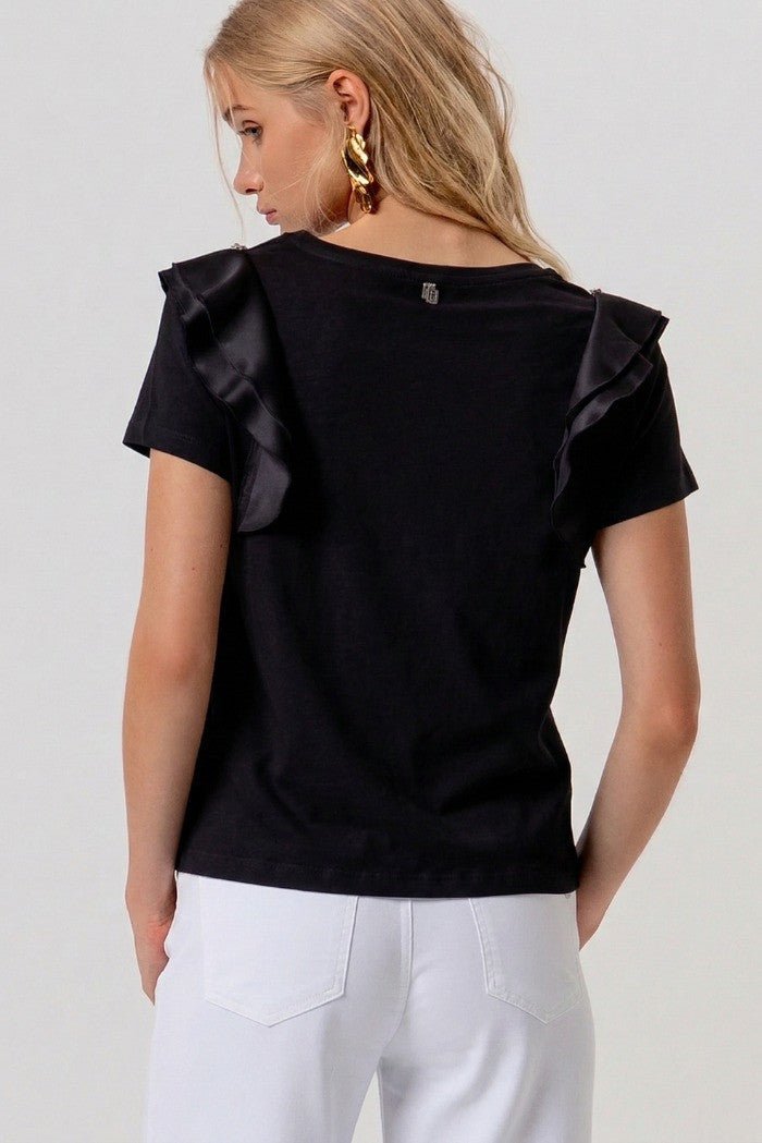 Fracomina - T-shirt regular in jersey di cotone - Donna - World Fashion