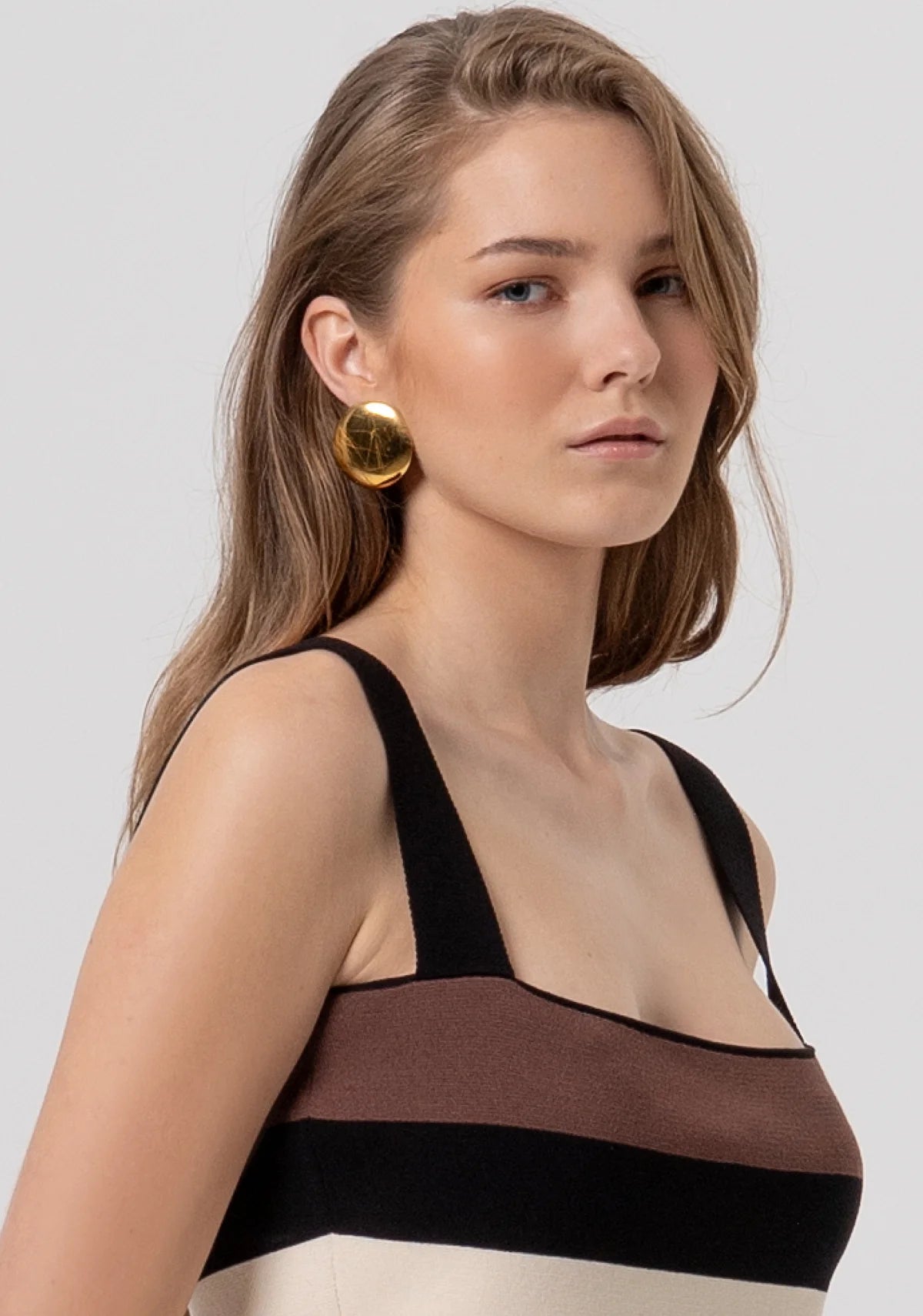 Fracomina - Top cropped senza maniche a righe - Donna - World Fashion