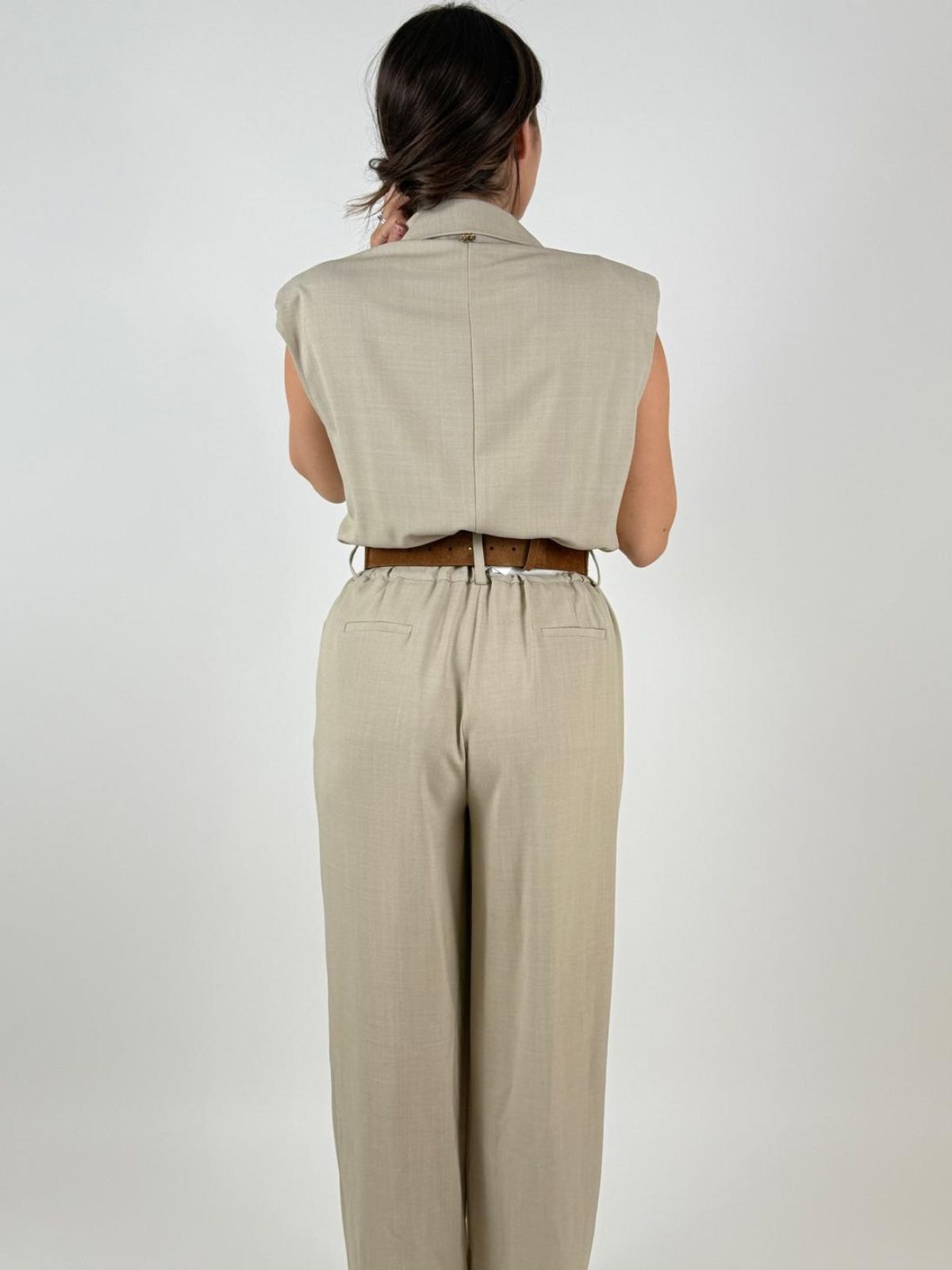 Fracomina - Tuta senza maniche con pantaloni lunghi - Donna - World Fashion