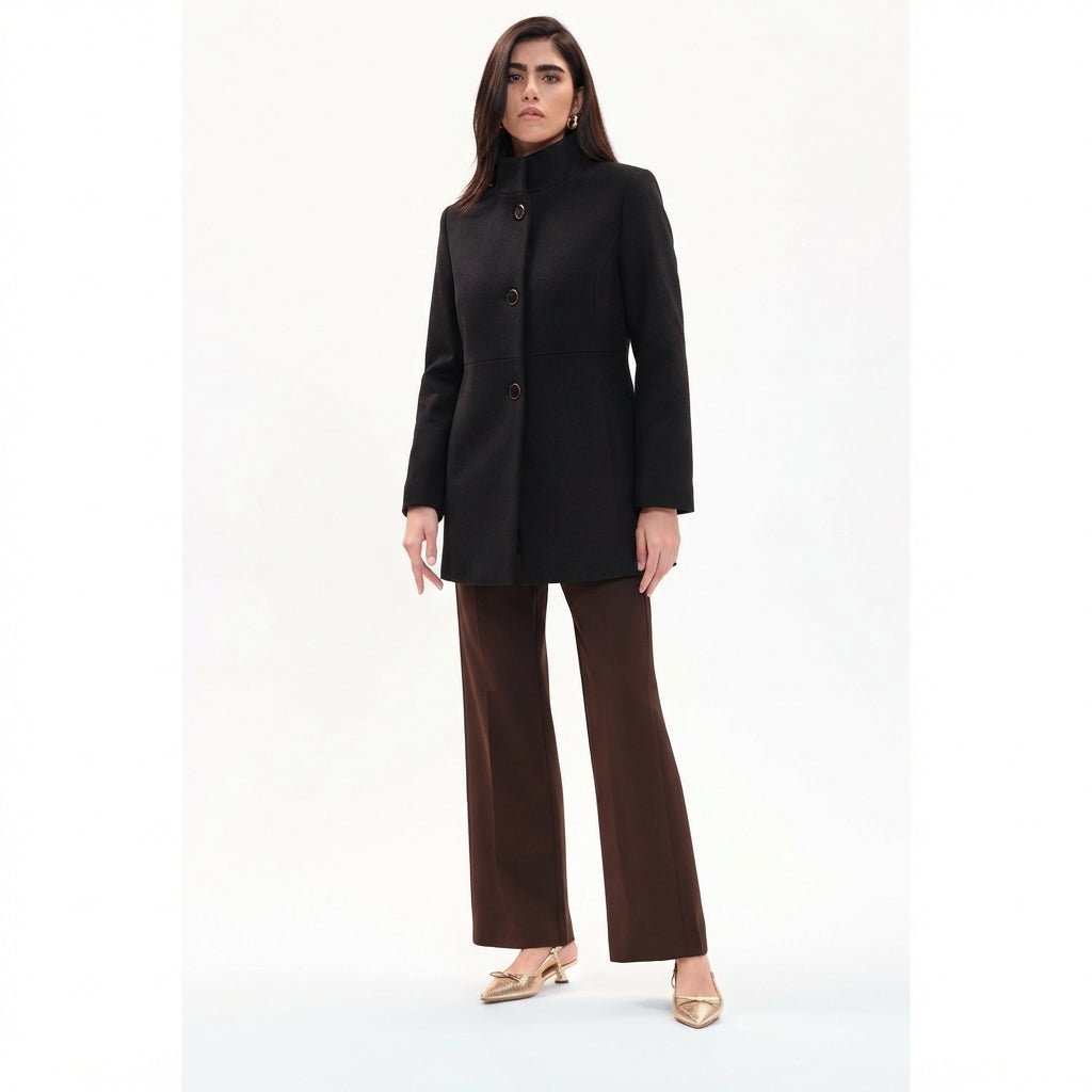 Fresh Flower - Cappotto Collo Pistagna Bottoni Clip Cdh - Donna - World Fashion