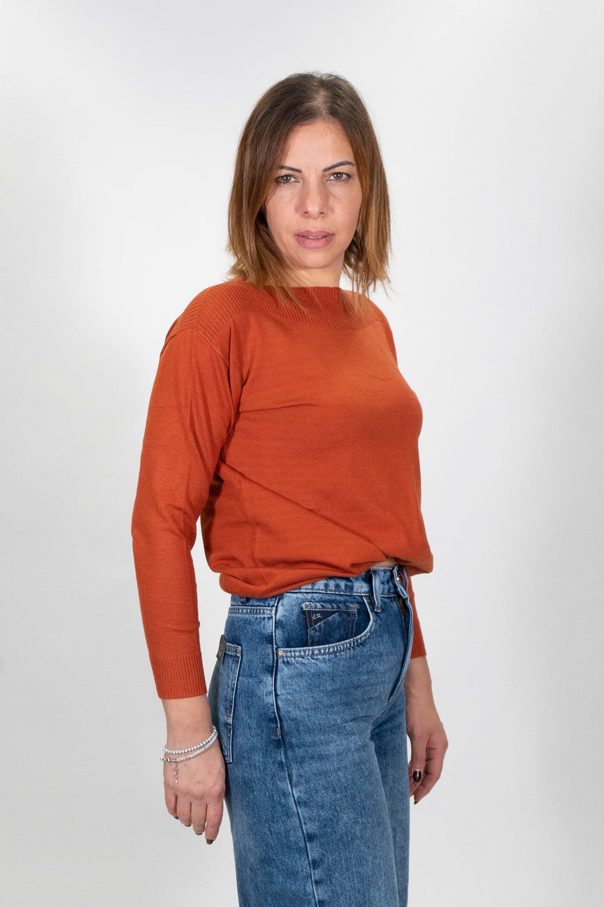 Fresh Flower - Maglia a Barchetta F.12 - Donna - World Fashion