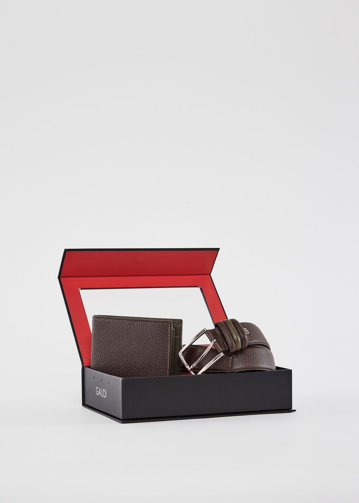 Gaudì - Set Cintura + Portafoglio - Linea Man Gift Box - Uomo