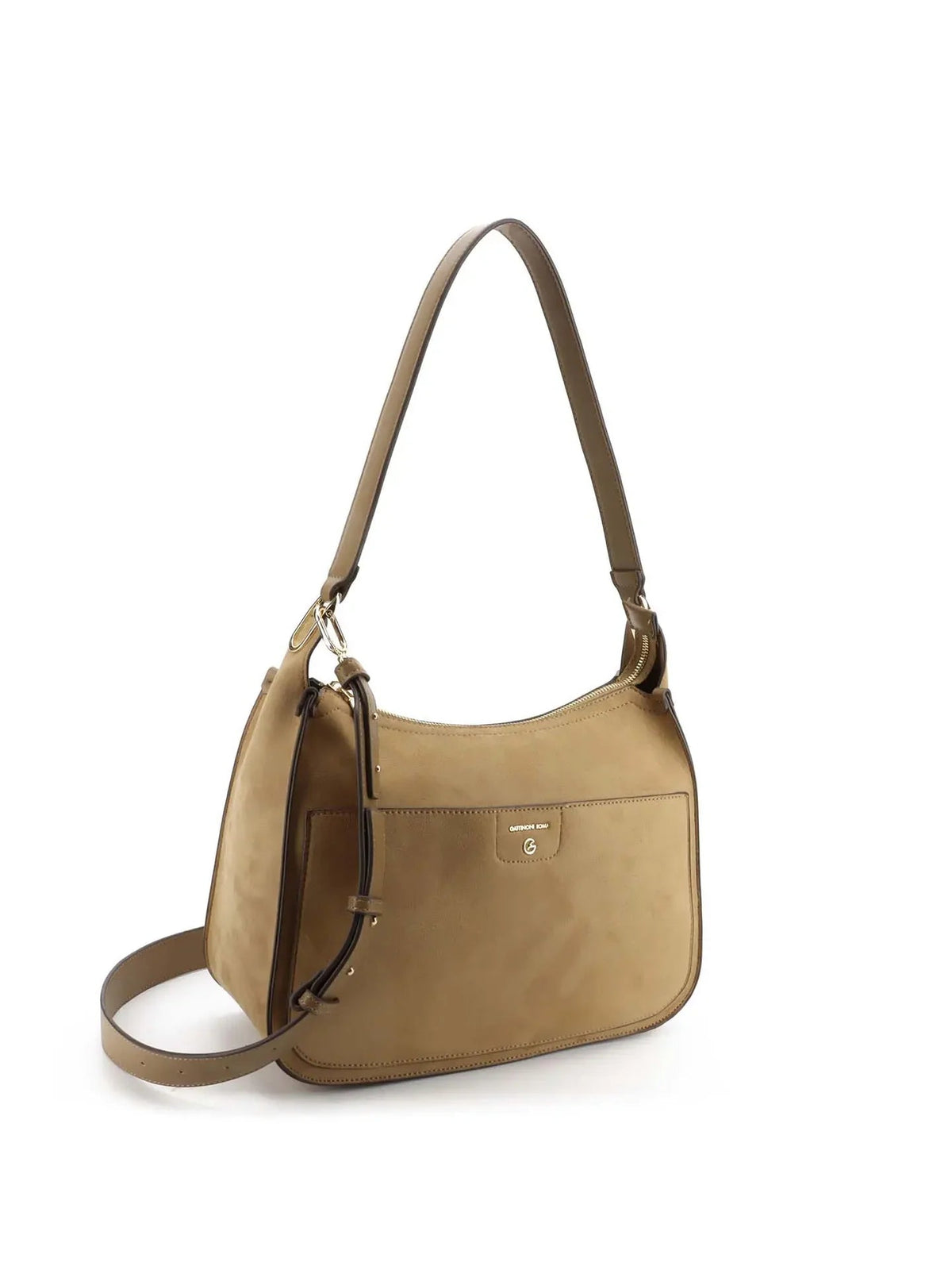 Gattinoni Roma - Borsa Hobo in Ecocamoscio - Donna - World Fashion