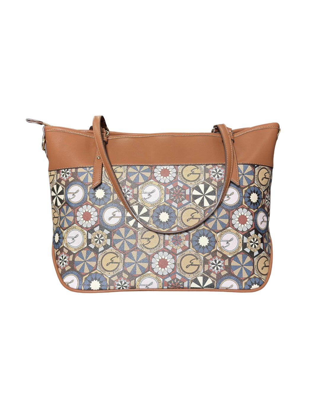Gattinoni Roma - Shopping Bag Teodosia Marrone - Donna - World Fashion