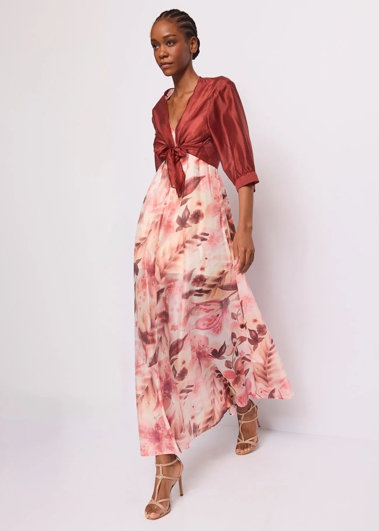 Gaudì - Abito con stampa floreale - Donna - World Fashion