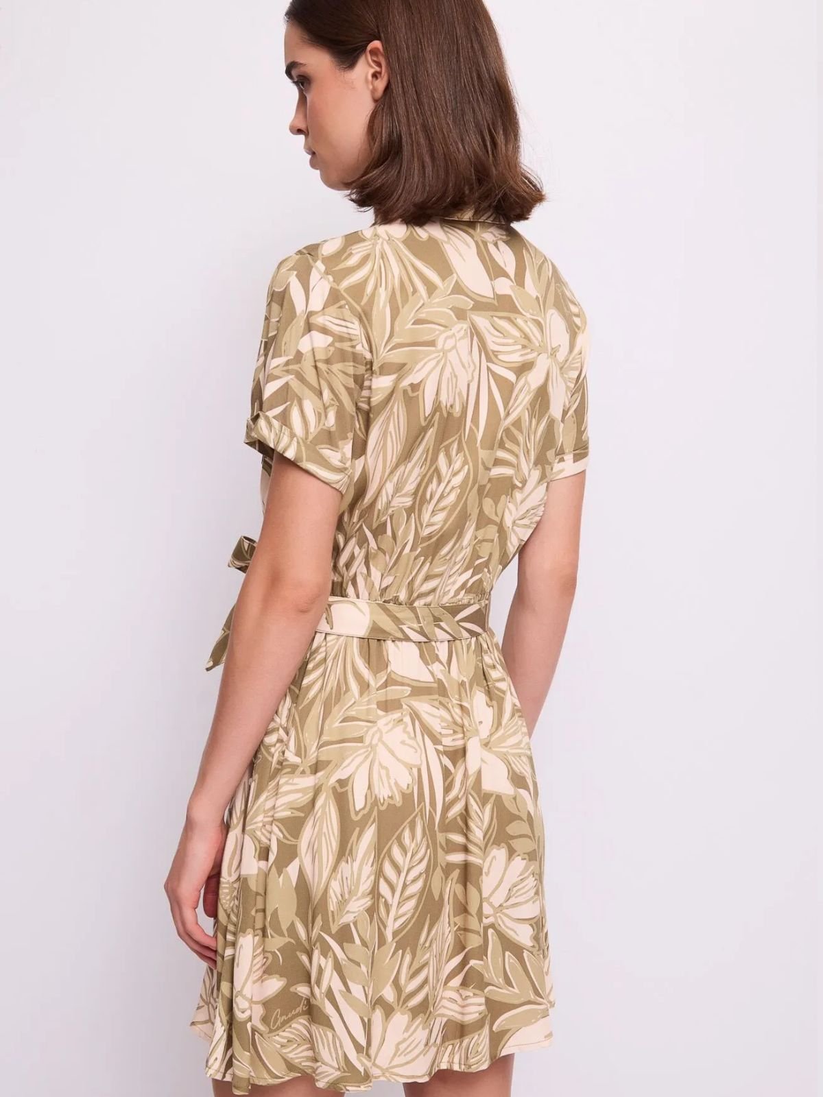 Gaudì - Abito corto chemisier con cintura - Donna - World Fashion