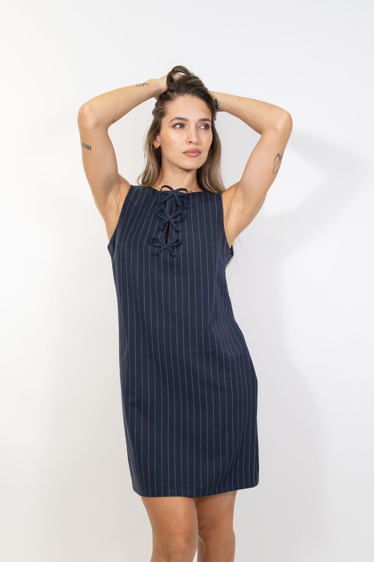 Gaudì - Abito corto da donna con fiocchetti - Donna - World Fashion