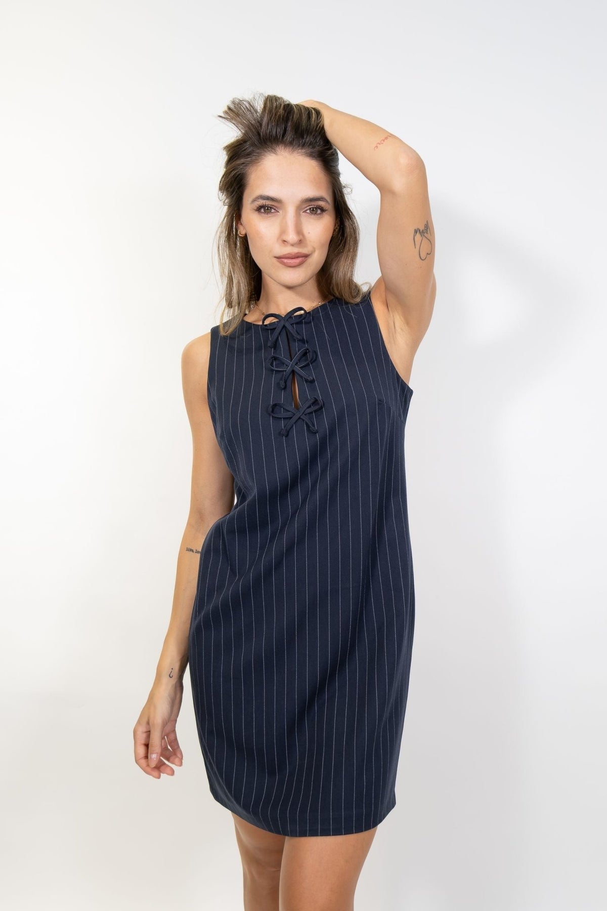 Gaudì - Abito corto da donna con fiocchetti - Donna - World Fashion