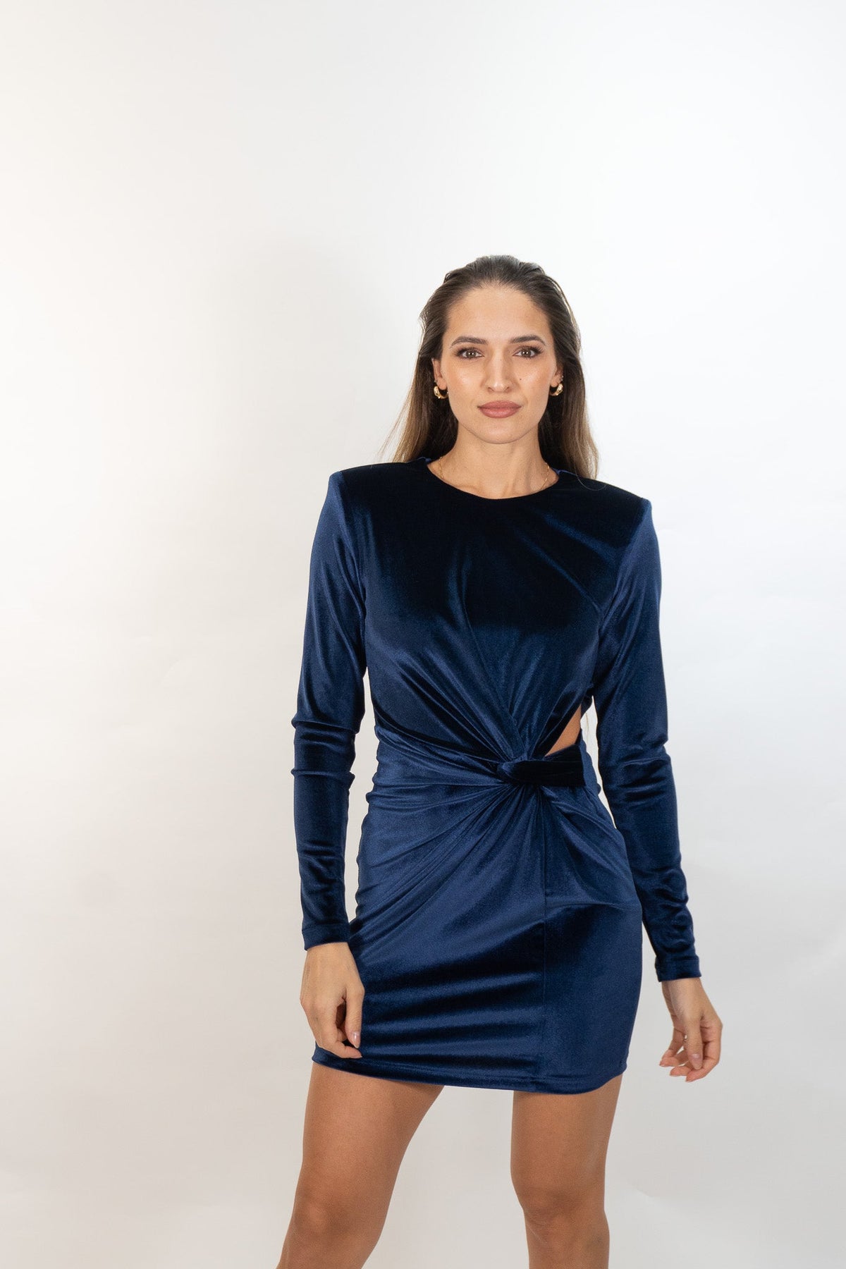 Gaudì - Abito Corto In Jersey Velluto M-L - Donna - World Fashion