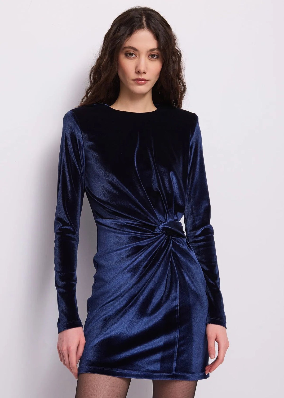 Gaudì - Abito Corto In Jersey Velluto M-L - Donna - World Fashion